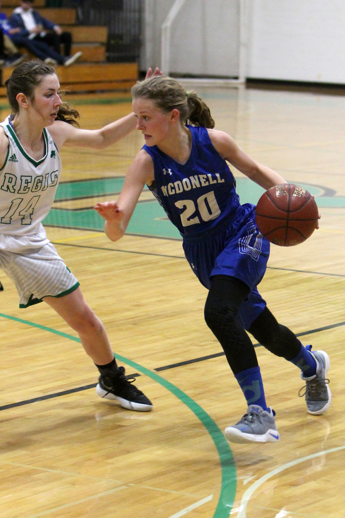 McDonell at Eau Claire Regis girls basketball 12-21-18